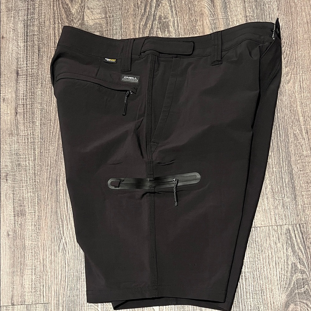 O'Neill Men's Black Hybrid Shorts